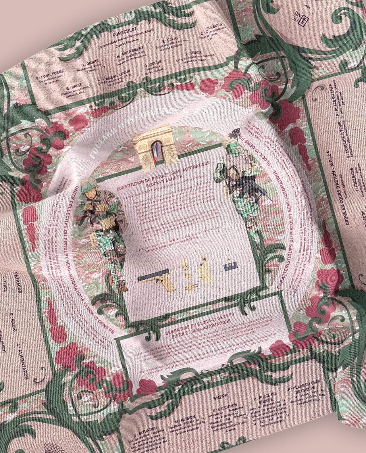 QR CREATIONS - Foulard d'instruction QR CREATIONS - Foulard d'instruction