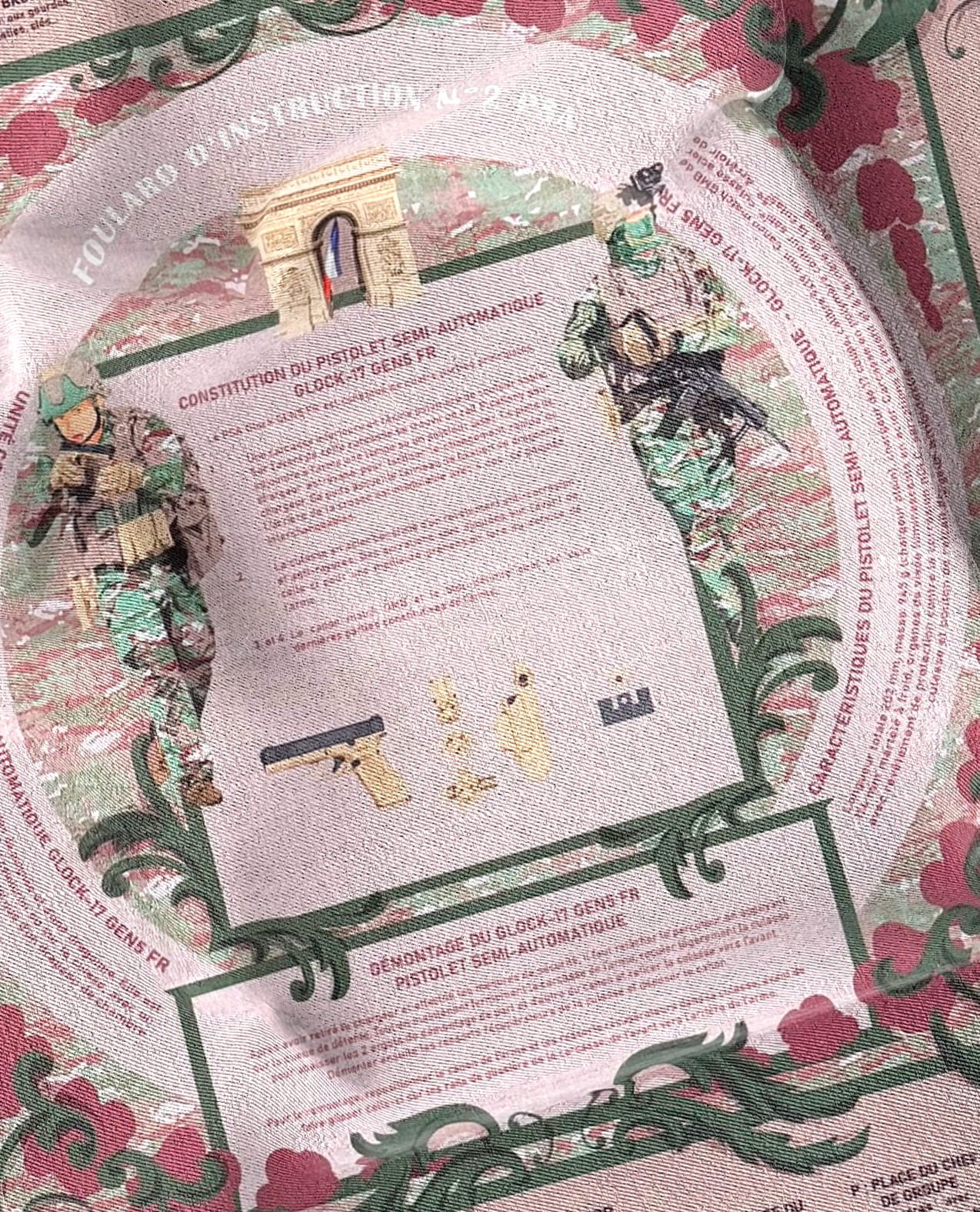 QR CREATIONS - Foulard d'instruction