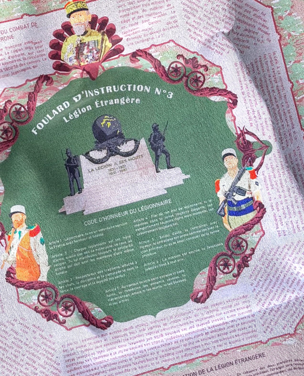 QR CREATIONS - Foulard d'instruction